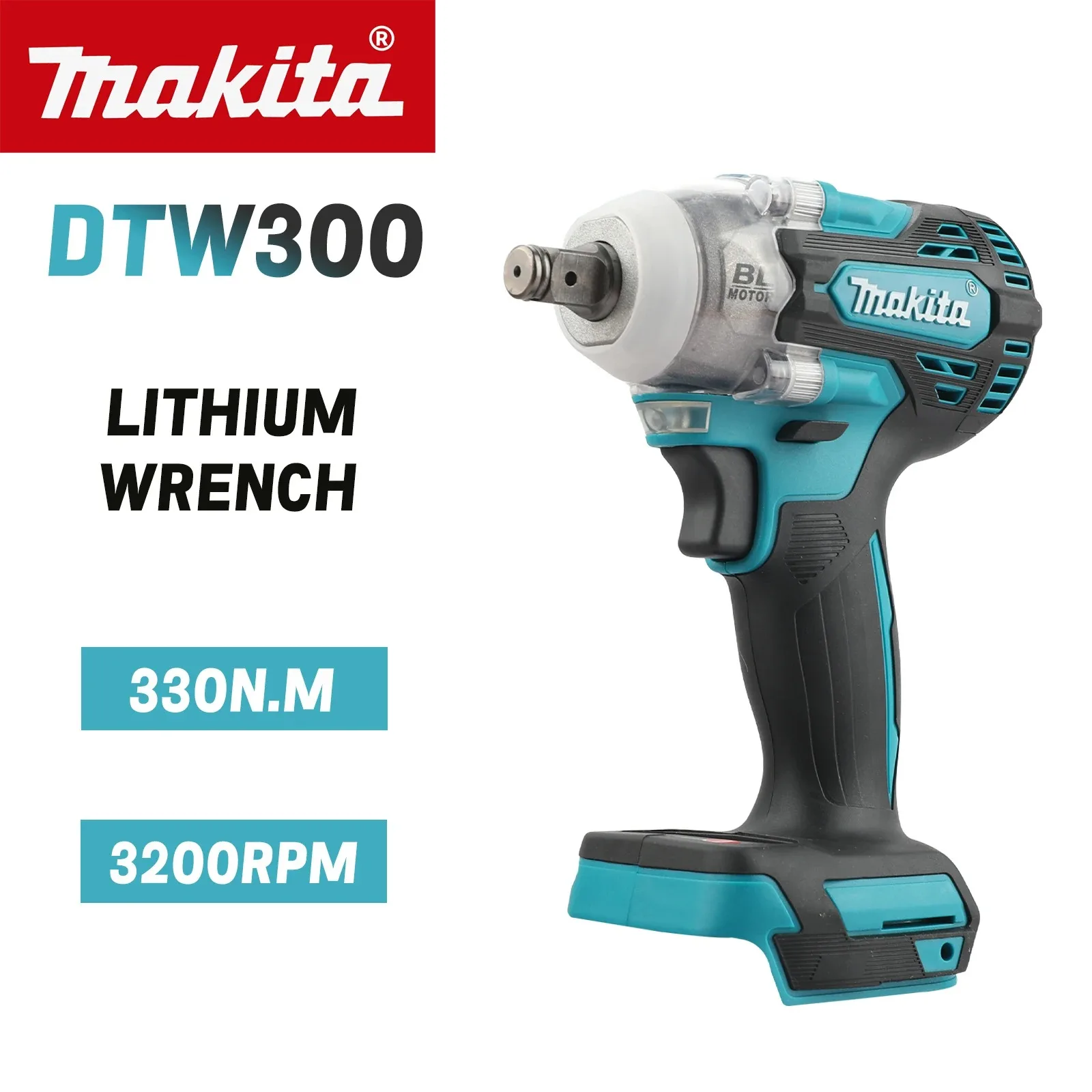 Power Tools Battery Repair - Chave de Impacto Sem Escovas Makita