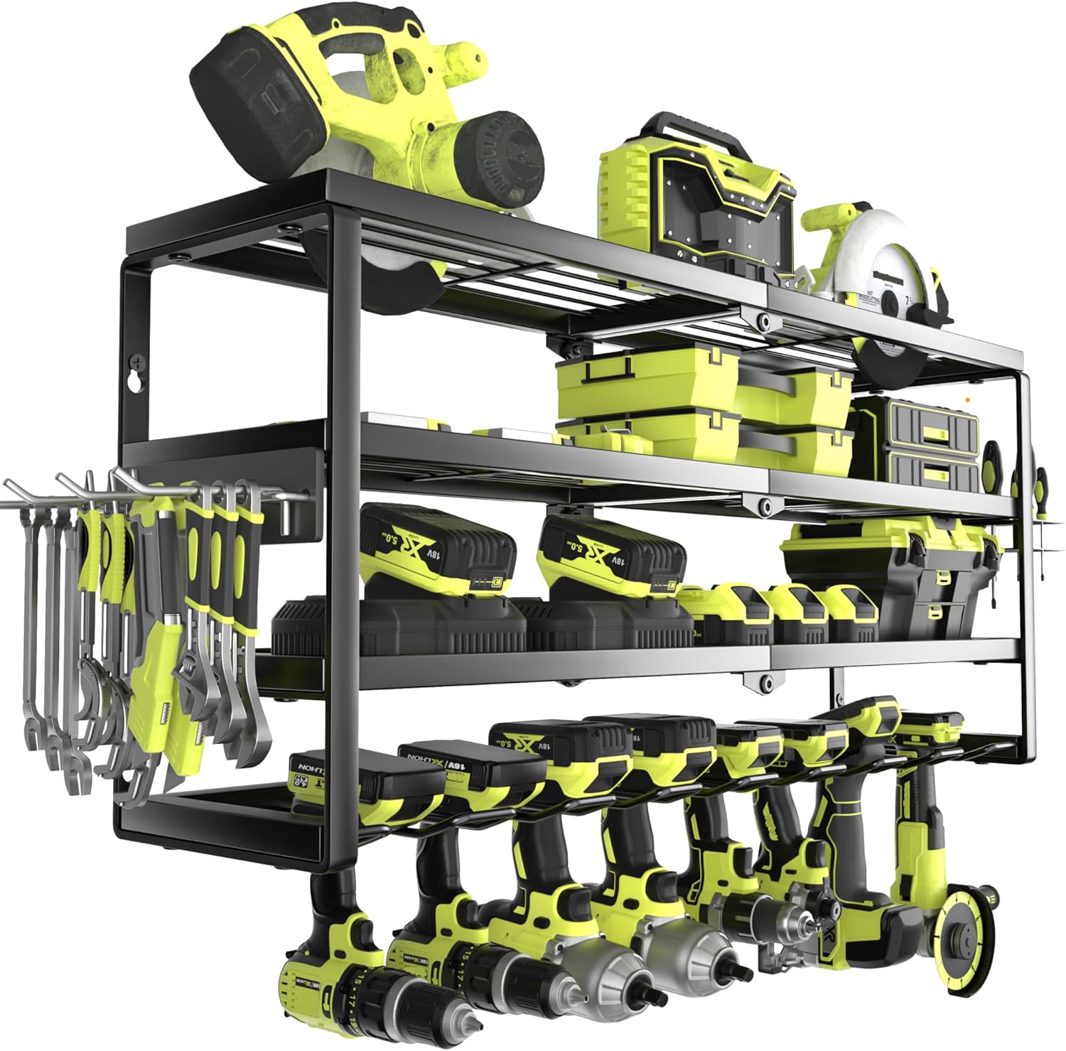 Power Tools Toolstation - Organizador de Ferramentas Elétricas de Parede