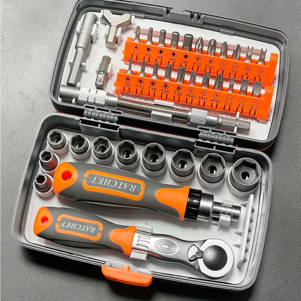 Power Tools Catalogue - Conjunto de chave de fenda catraca,