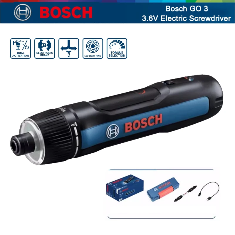 Power Tools Bosch - Chave de Fenda Elétrica BOSCH Go