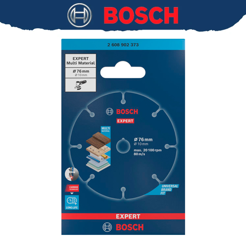 Power Tools Bosch - Disco de Corte Multiuso de Carbeto