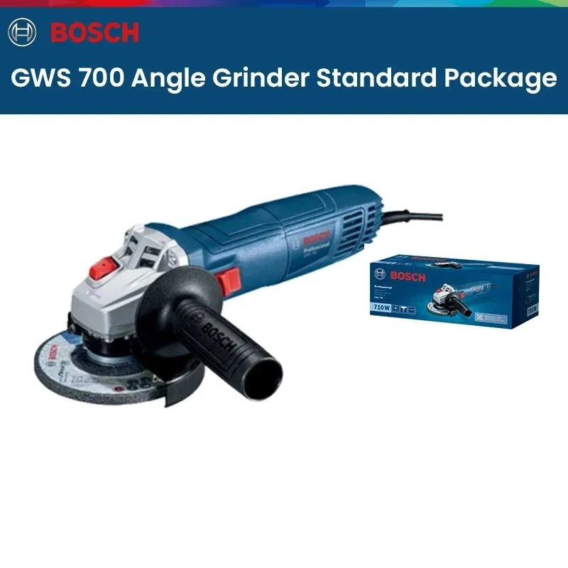 Power Tools Bosch - Esmerilhadeira Elétrica Bosch GWS700 12000RPM, Ferramenta