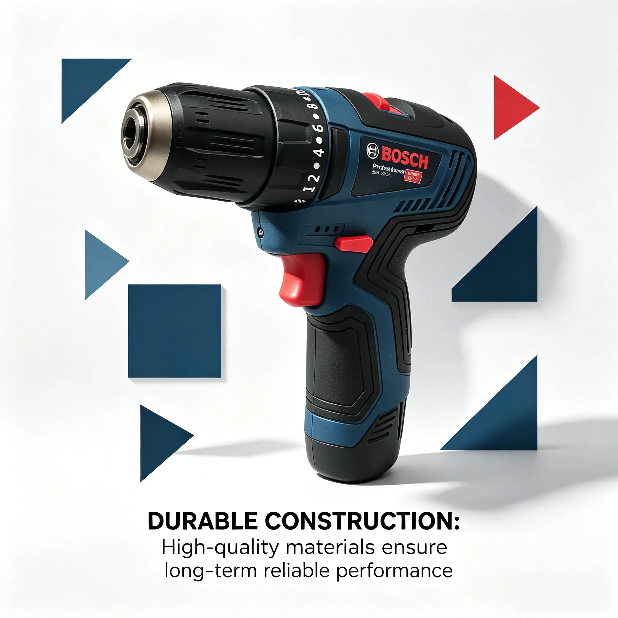 Power Tools Bosch - Furadeira Elétrica Profissional Bosch-GSB 12V-30, Parafusadeira