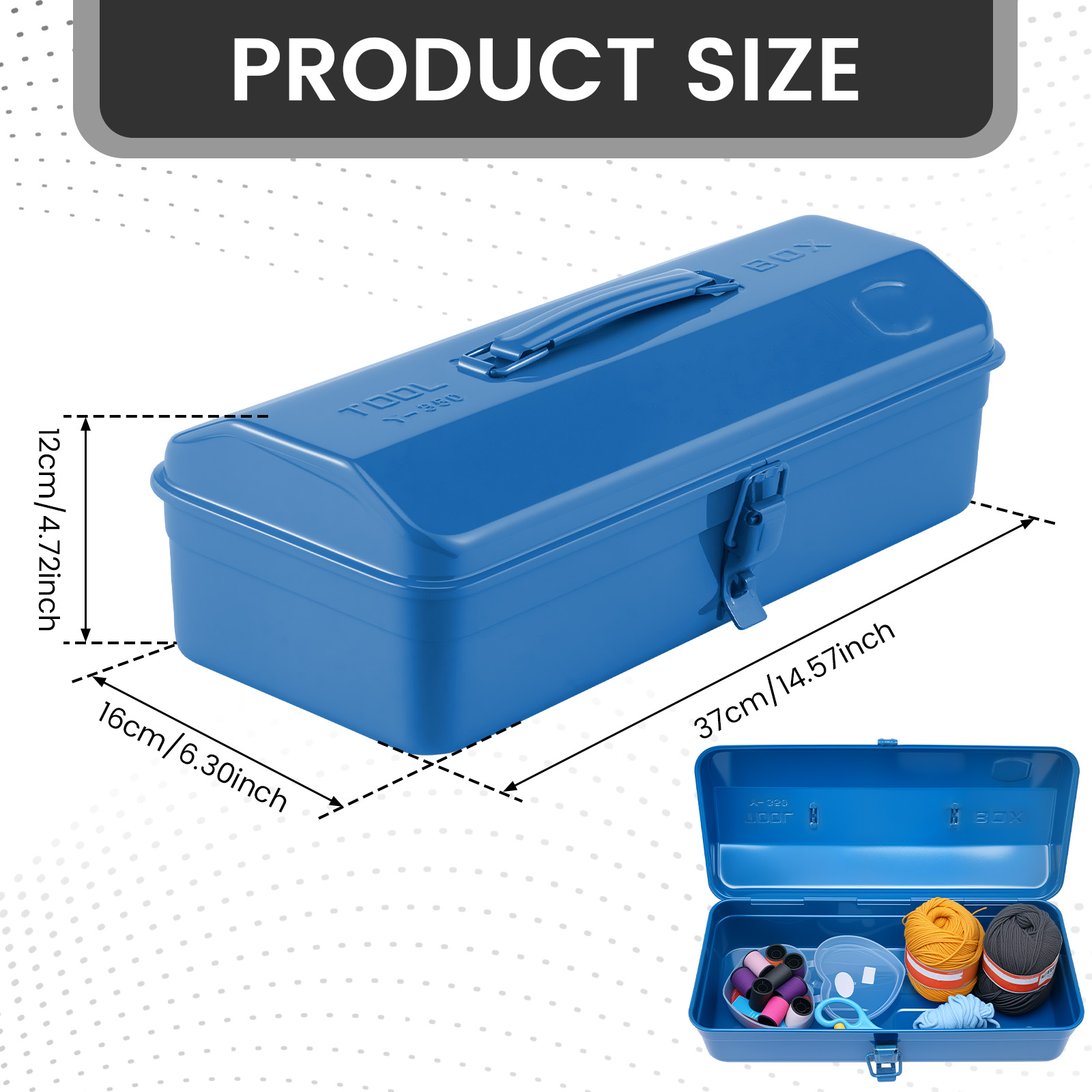 Caixa de Ferramentas Metálica  - Power Tools Catalogue avaliação e preço