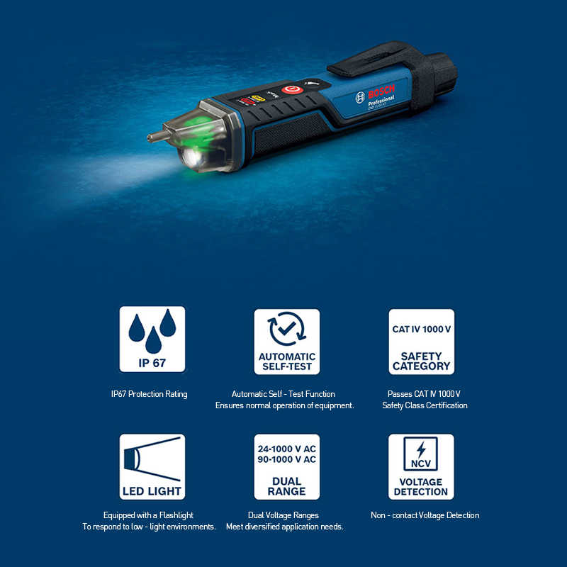 Testador de Tensão BOSCH PRO G - Power Tools Bosch avaliação e preço