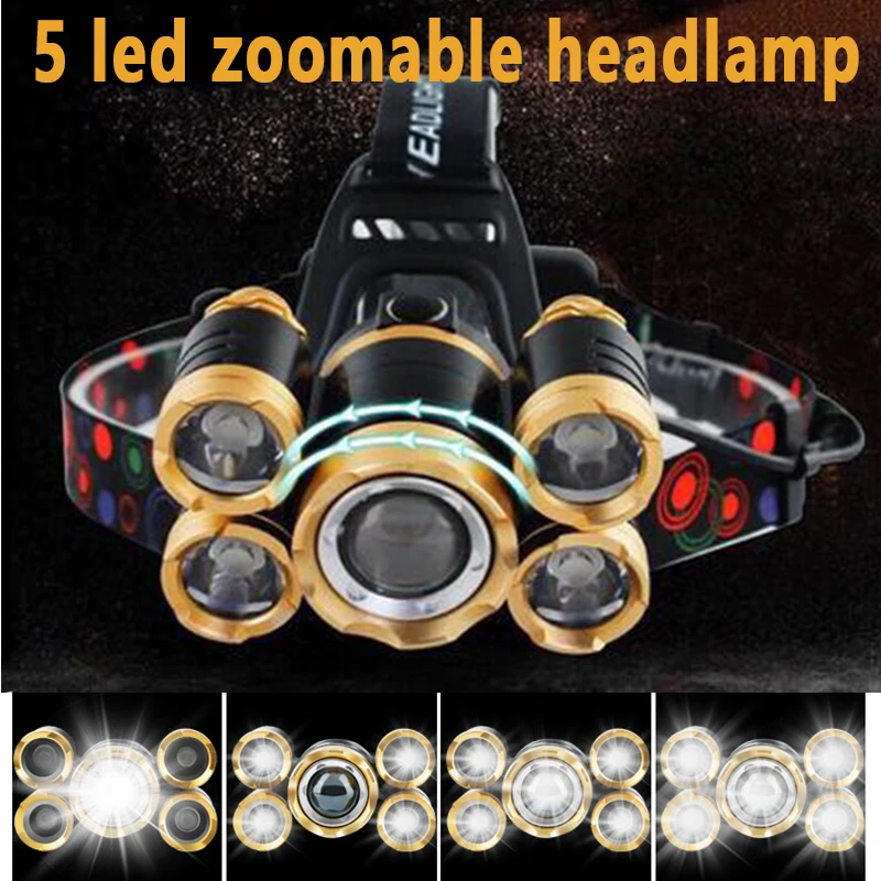 5led t6 cabeça lâmpada zoom la - Power Tools Zoom avaliação e preço