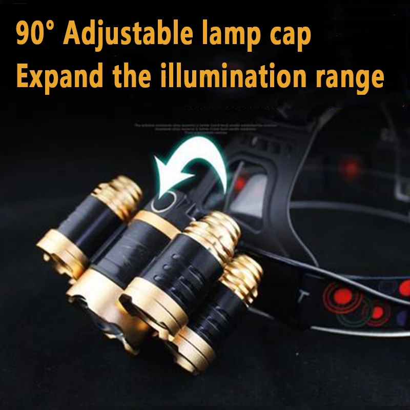 5led t6 cabeça lâmpada zoom la - Power Tools Zoom avaliação e preço