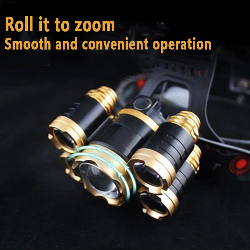 5led t6 cabeça lâmpada zoom la - Power Tools Zoom avaliação e preço