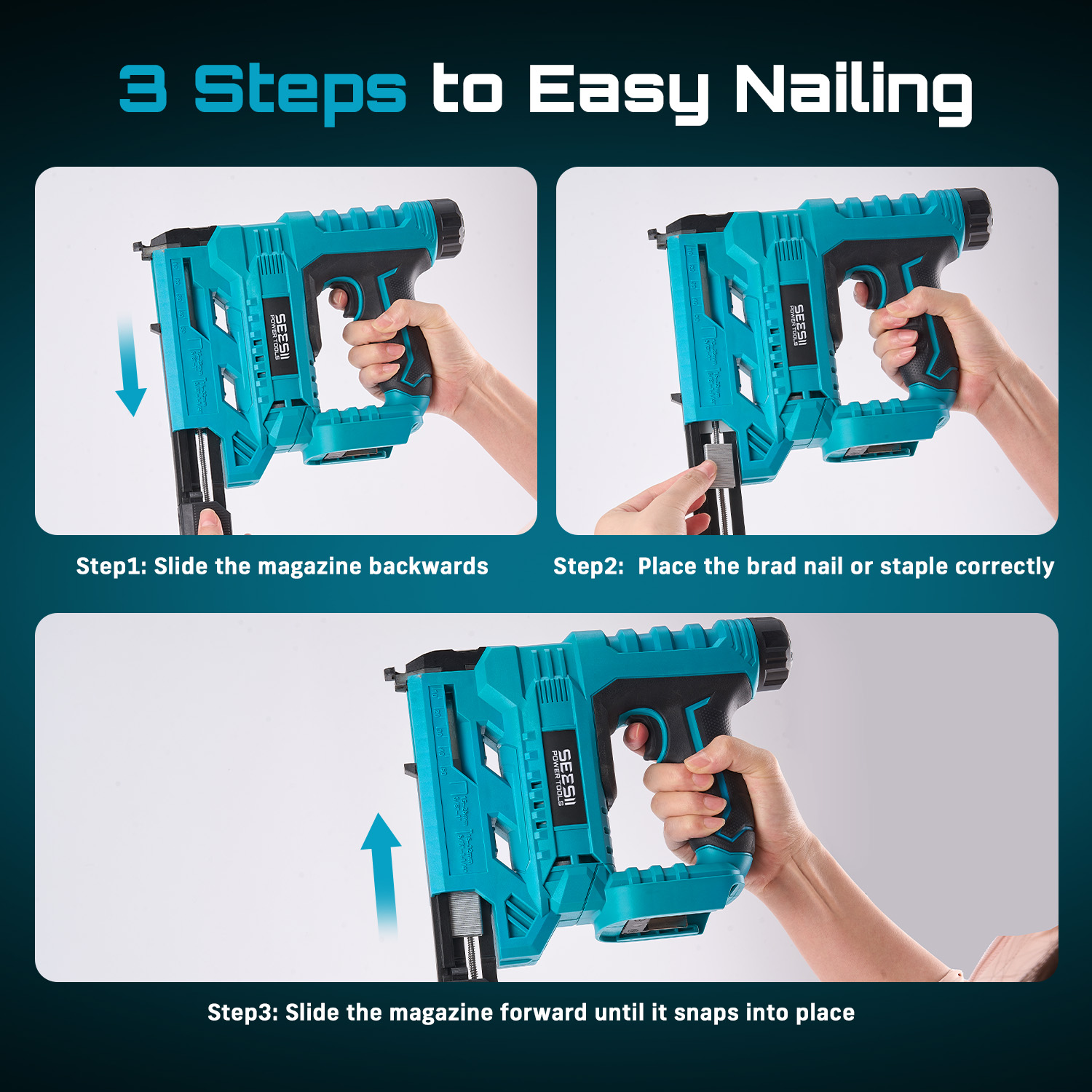 SEESII Pregador Elétrico Sem F - Power Tools Manual avaliação e preço