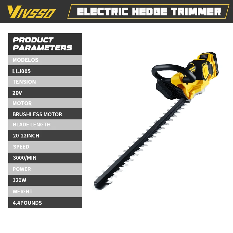 Vivsso aparador de sebes elétr - Power Tools Garden avaliação e preço