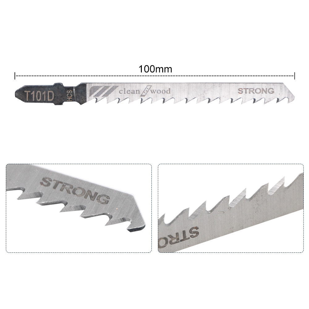 5pcs T101D 65MN Jag Saw Blades - Power Tools Youtube avaliação e preço