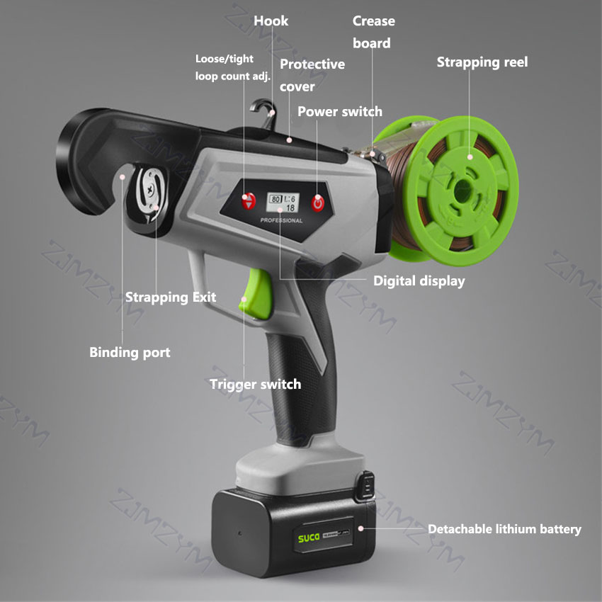 Máquina Elétrica de Amarrar Ra - Power Tools Garden avaliação e preço