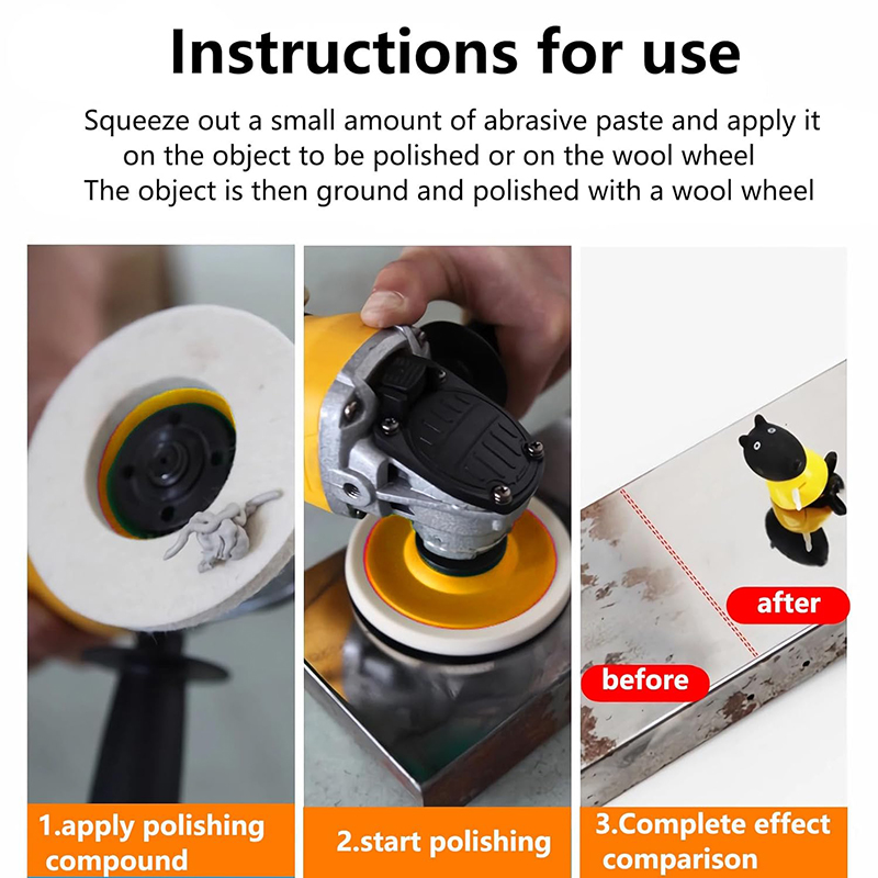 1 Peça Disco de Lã para Polime - Angle Grinder 4.5 avaliação e preço