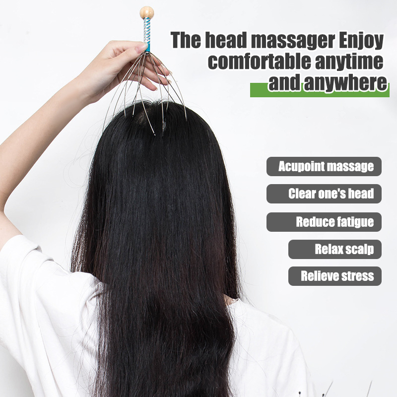 Octopus Scalp Head Massager, E - Power Tools Manual avaliação e preço