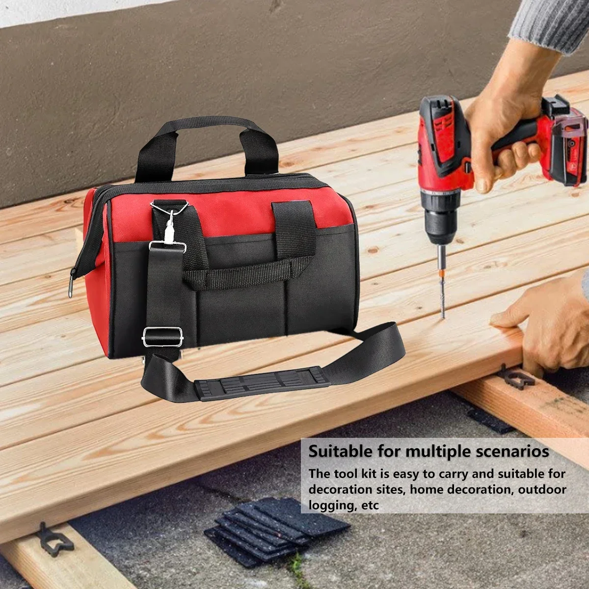 Impermeável Multi Pockets Tool - Bag Power Tools avaliação e preço