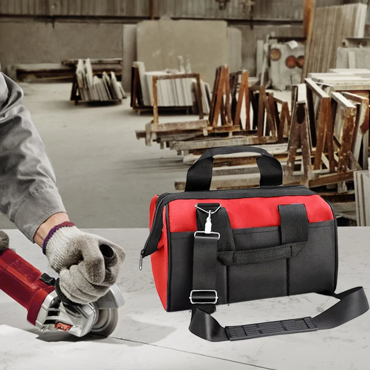 Impermeável Multi Pockets Tool - Bag Power Tools avaliação e preço