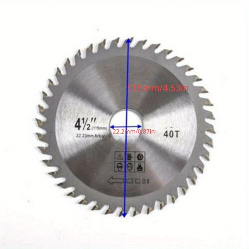 1 Peça de Lâmina de Serra Circ - Angle Grinder 4.5 avaliação e preço
