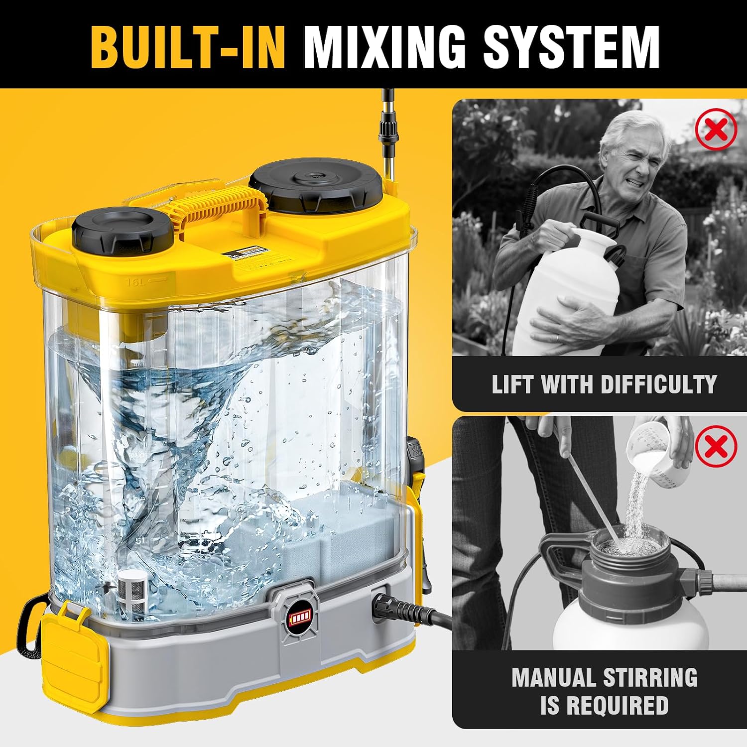 Pulverizador Costal a Bateria  - Power Tools Garden avaliação e preço