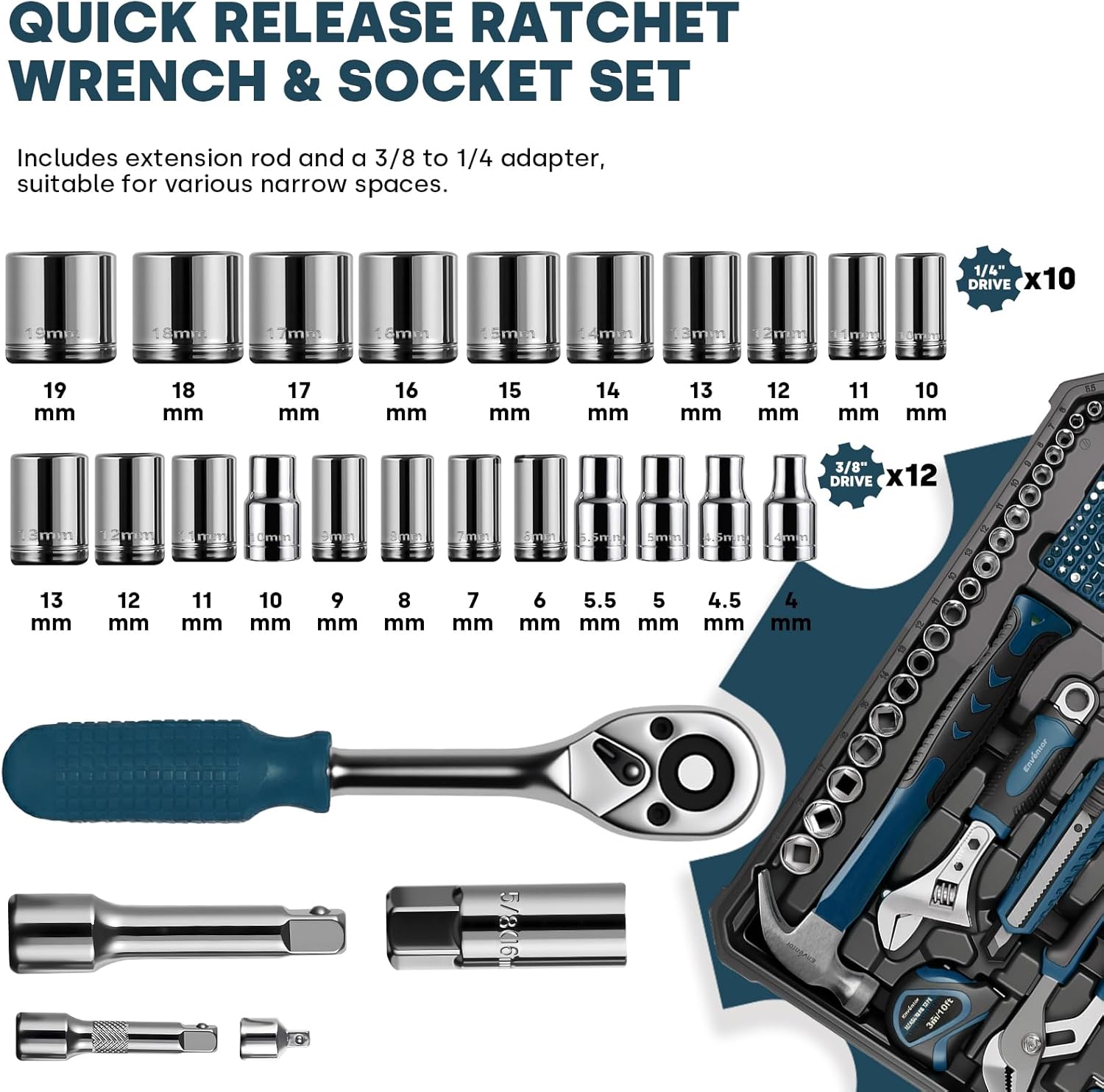 Conjunto de Ferramentas Envent - Power Tools Catalogue avaliação e preço