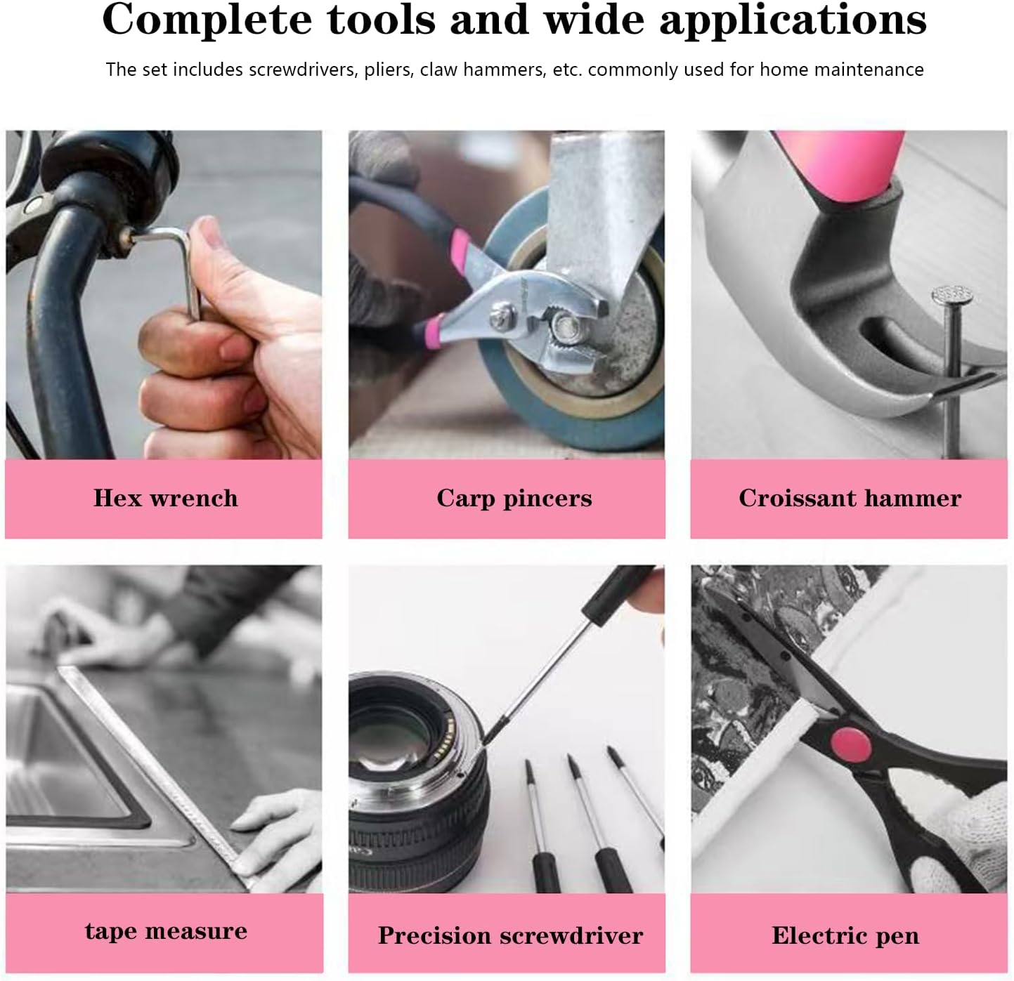 Kit de Ferramentas Rosa para M - Power Tools Catalogue avaliação e preço