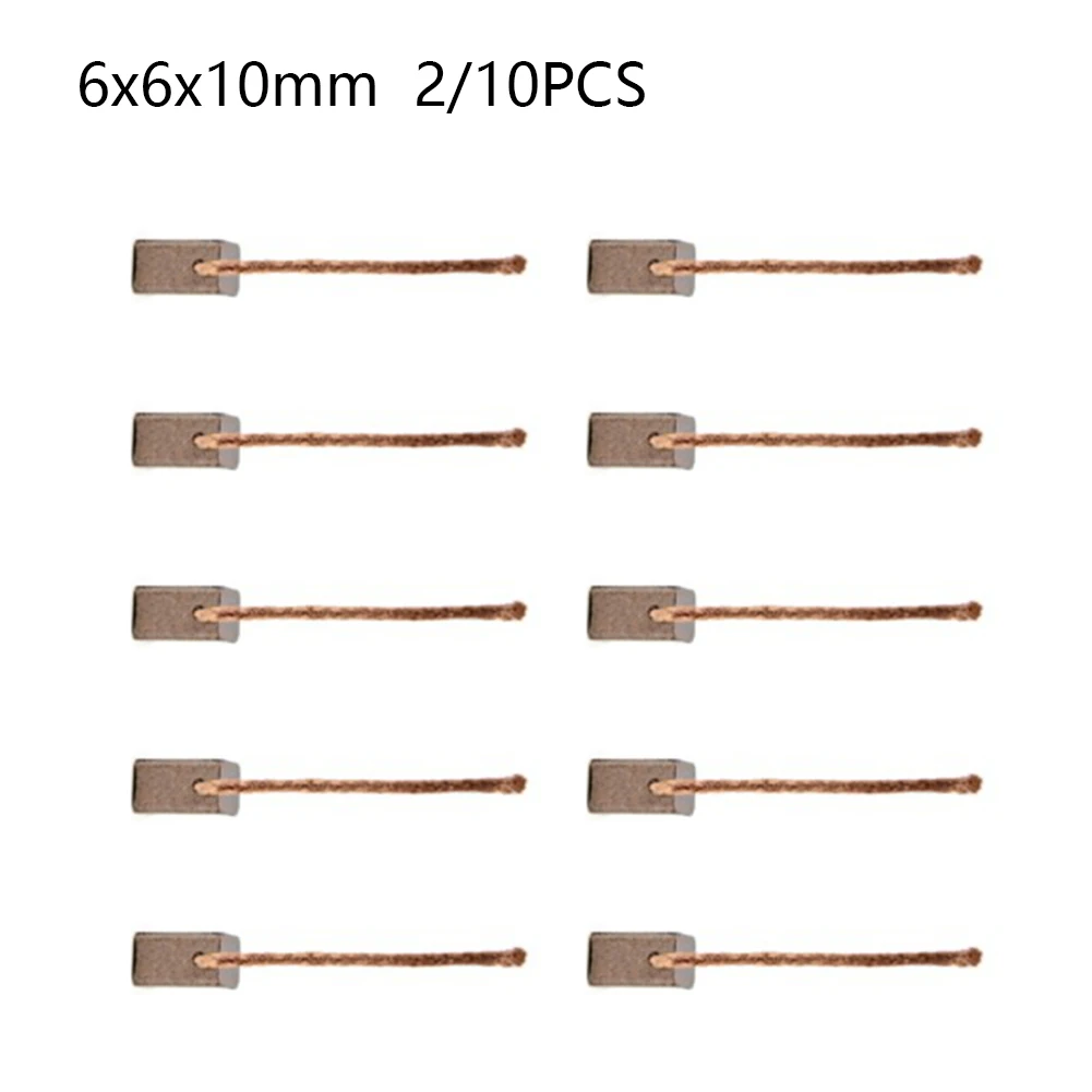 2x10 Peças Escova de Carvão 6x - Power Tools In Automotive avaliação e preço